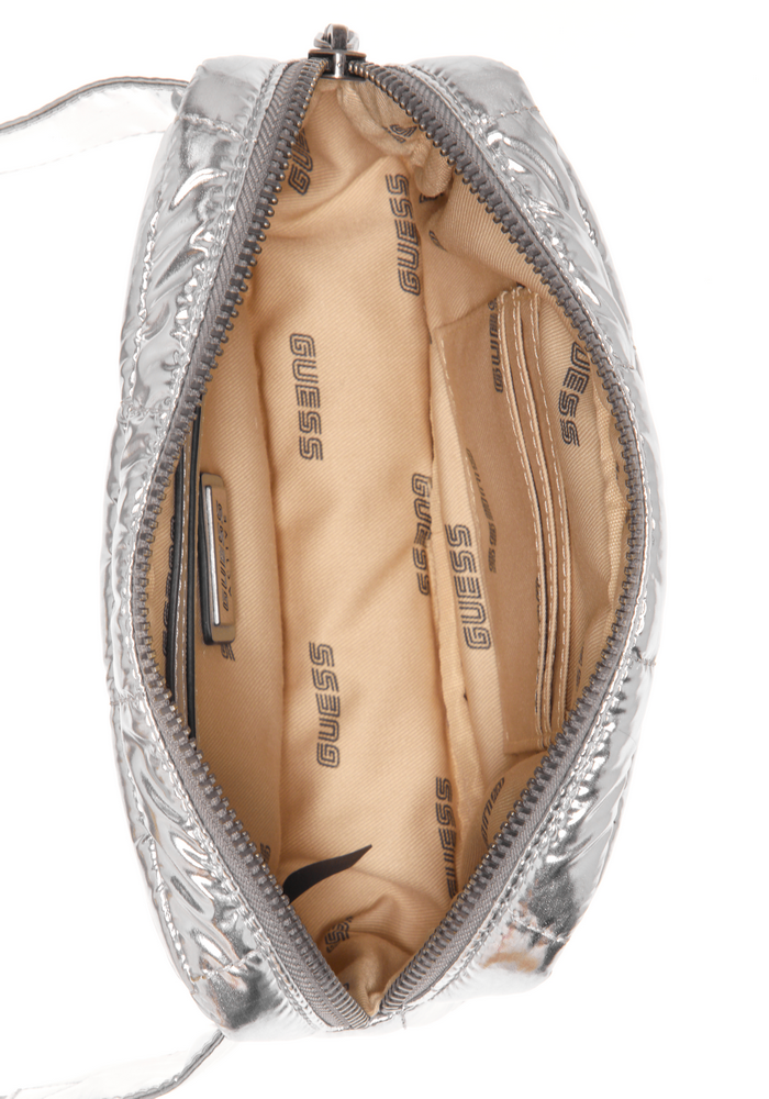 Mini Cartera Active Aspen Xbdy Bag Plateado Guess-2
