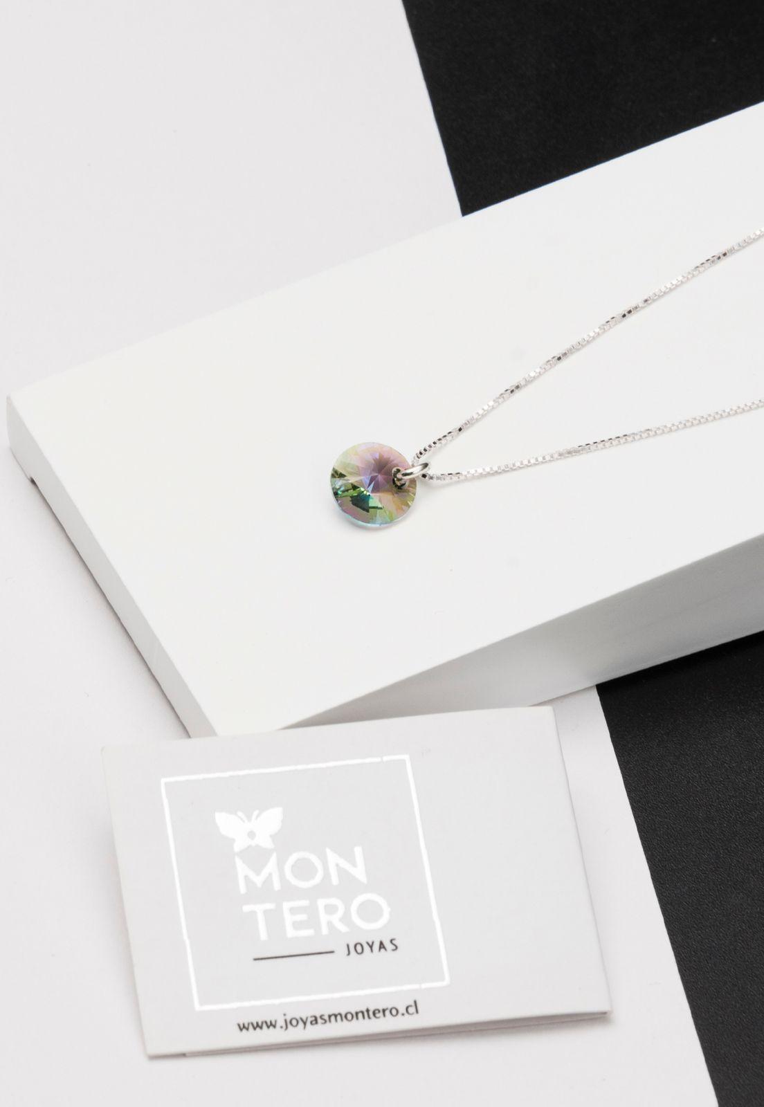 Collar Punto de Luz Cristales Genuinos Paradise Shine-2