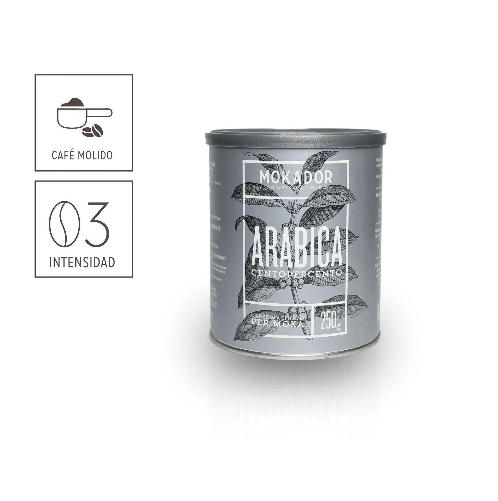 Café grano molido tarro 250 grs. 100% arábica-2