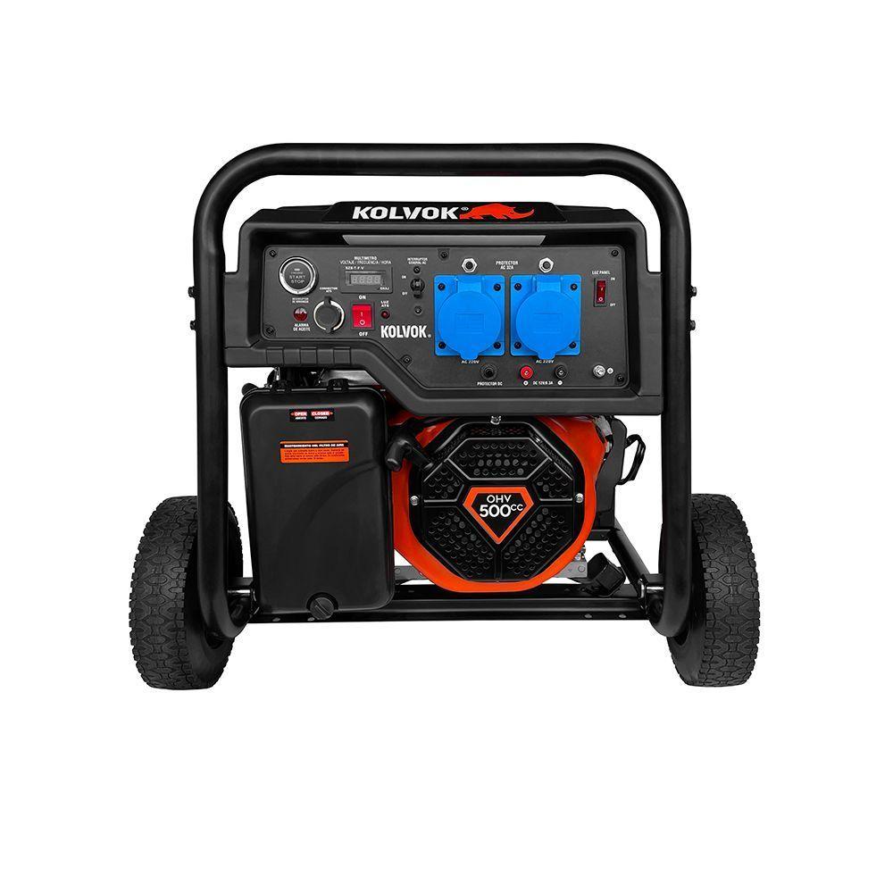 Generador Eléctrico a Gasolina 8.500W P/Eléctrica con Conexión a ATS-2