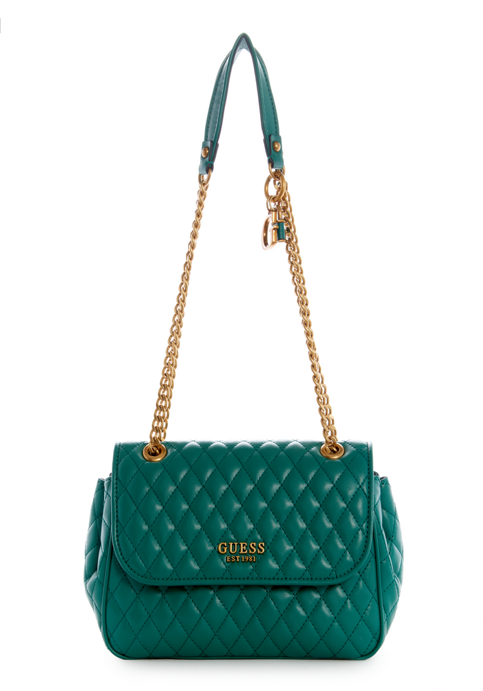 Cartera Maila Convertible Xbody Ivy Verde Guess-0