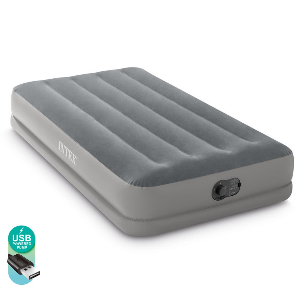 Colchón Inflable Eléctrico USB 1,5 Plz 99x191x30Cm-1