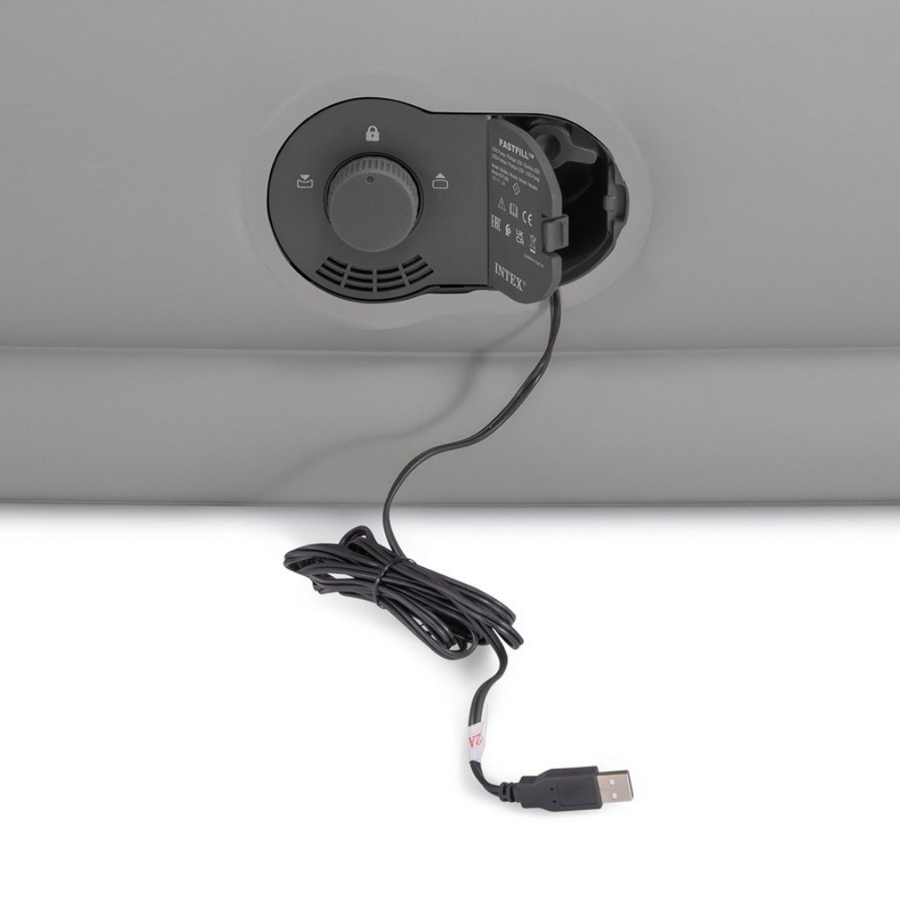 Colchón Inflable Eléctrico USB 1,5 Plz 99x191x30Cm-6