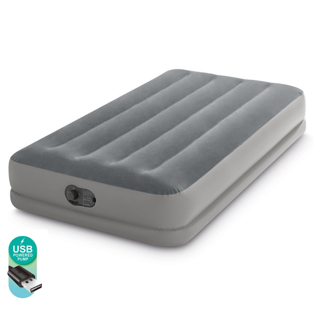 Colchón Inflable Eléctrico USB 1,5 Plz 99x191x30Cm-3
