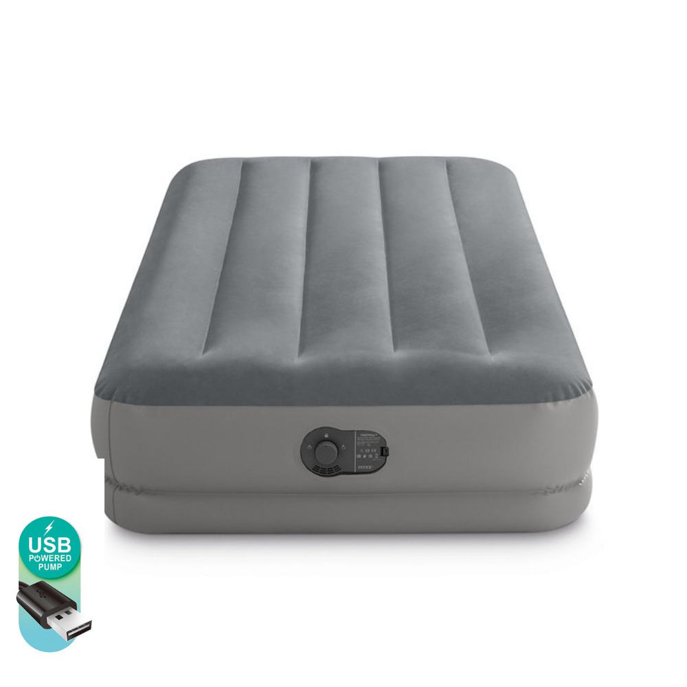 Colchón Inflable Eléctrico USB 1,5 Plz 99x191x30Cm-2