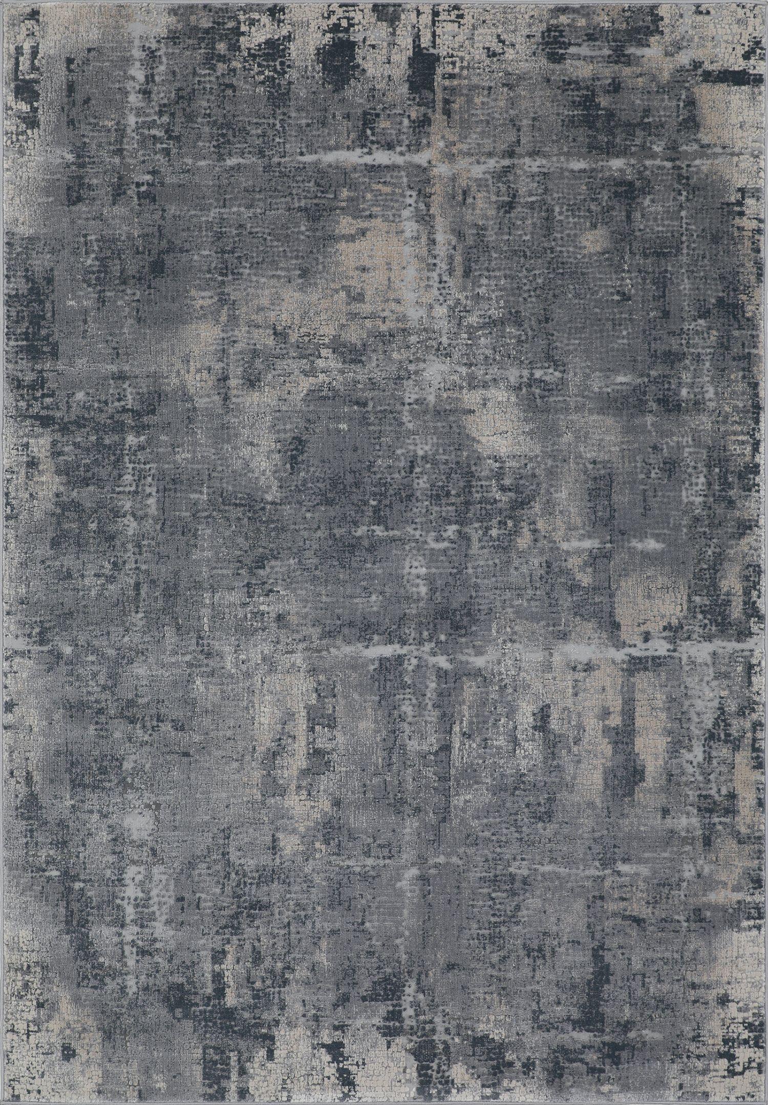 Alfombra Moderna Diseño 160x240 cms.Gris -0