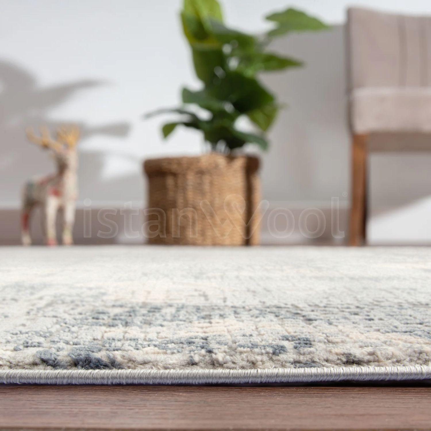 Alfombra Moderna Diseño 160x240 cms.Gris -3