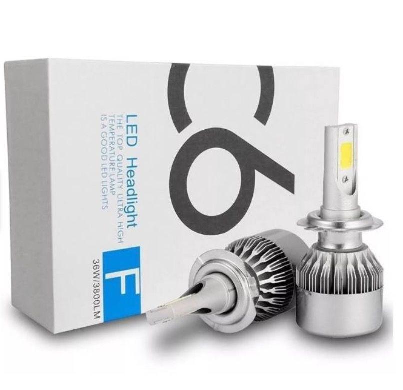 Kit Luces Led Para Auto C6 H1 H3 H4 H7 H11 9005 -1