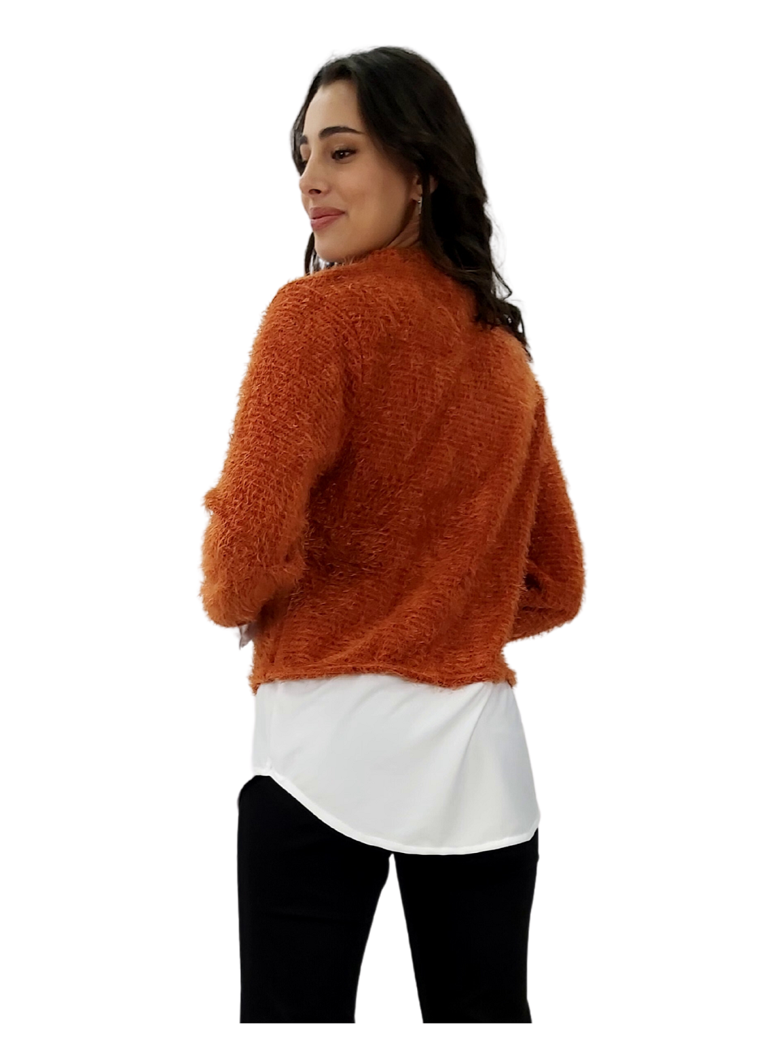 Sweater Peluda Terracota-2