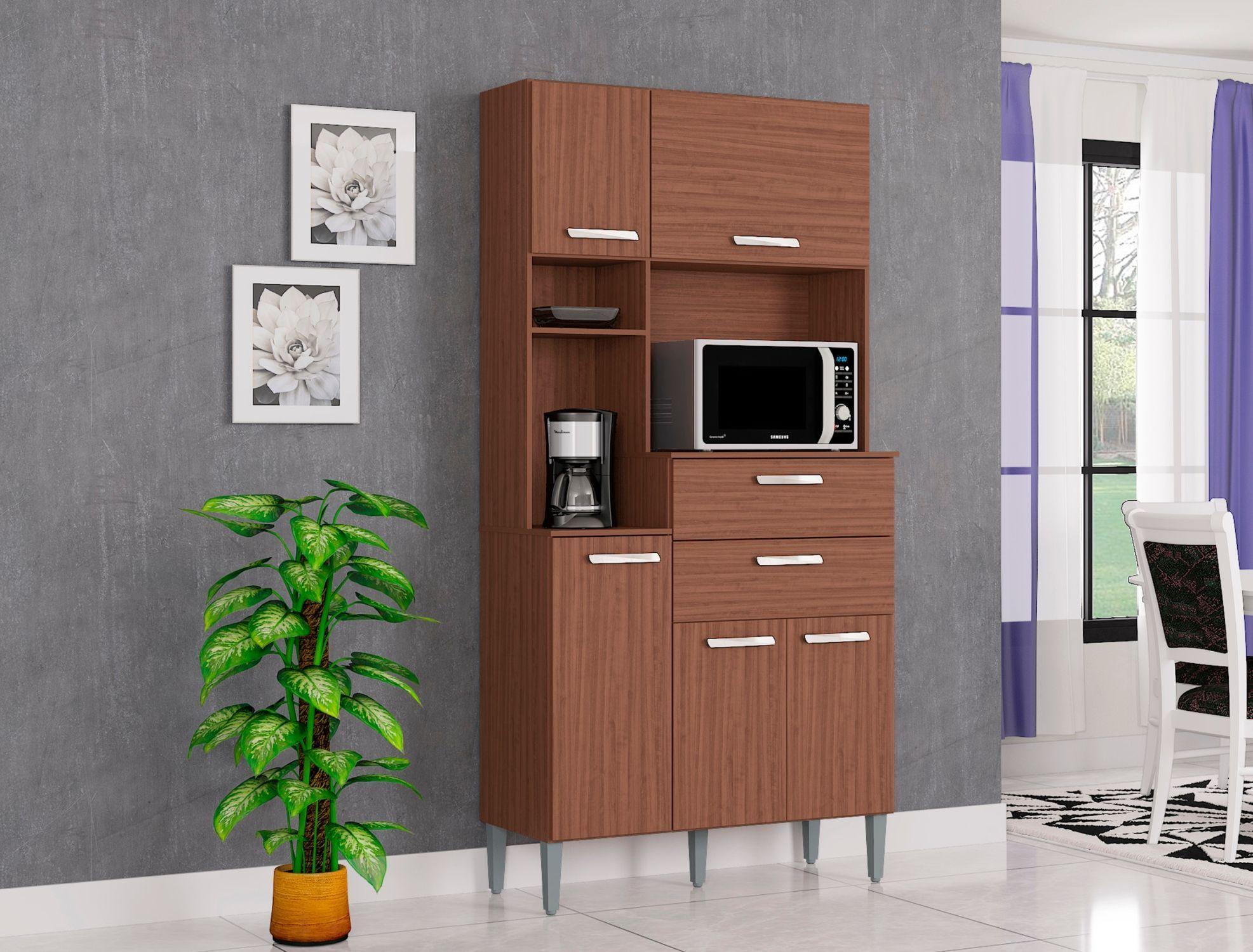 Mueble de cocina Flavia 5 puertas capuchino-2