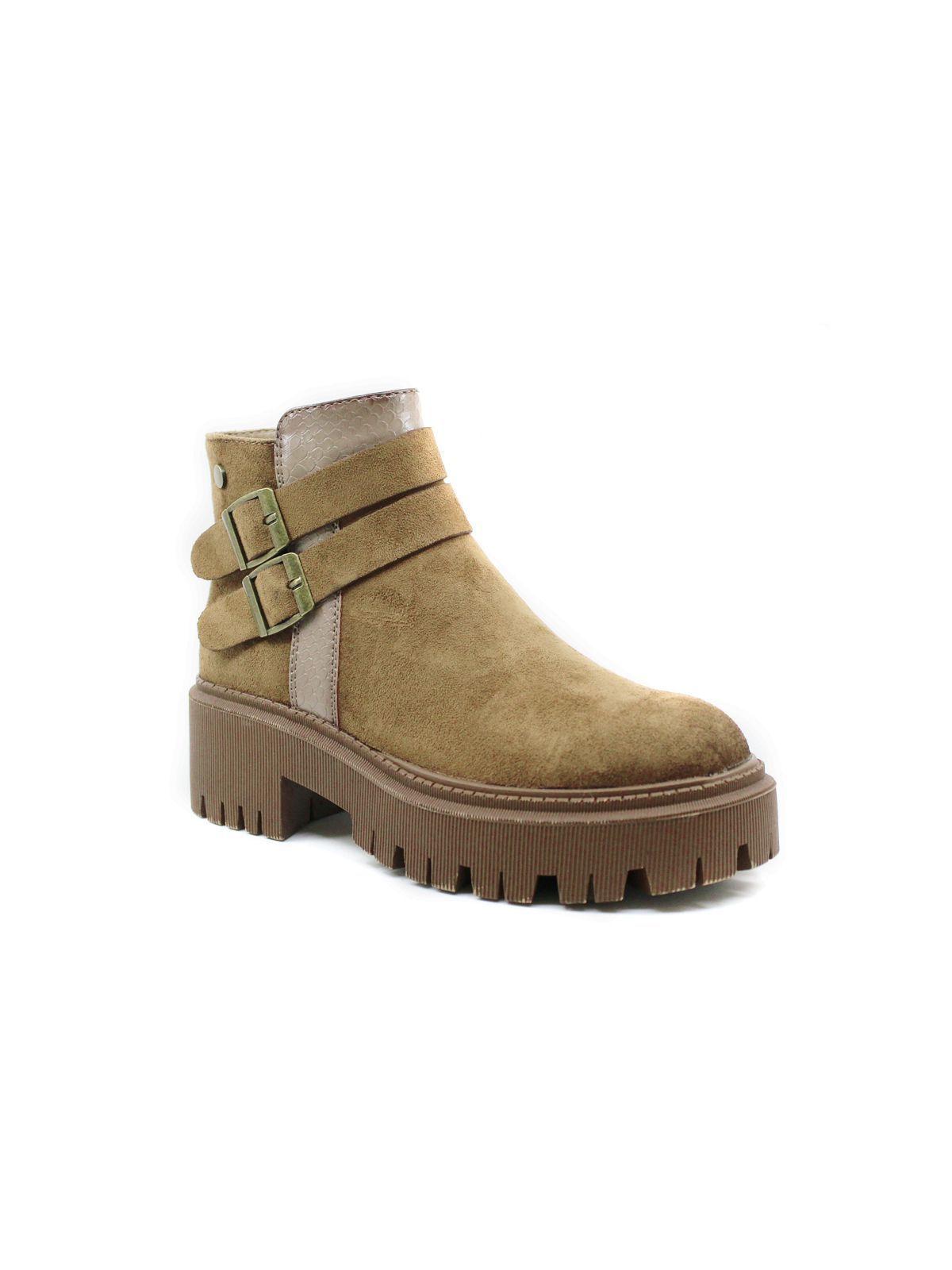 Botin mujer ST23-4 café Stylo Shoes-0