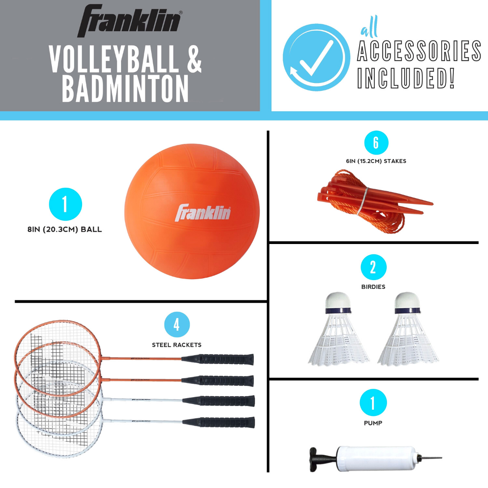 Set de Volleyball y Bádminton Starter Set-3