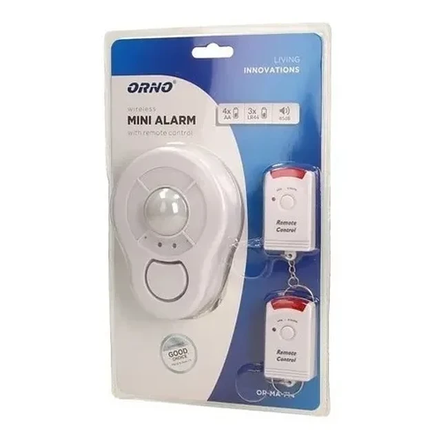 Alarma Infraroja Sensor de Movimiento + Controles-2