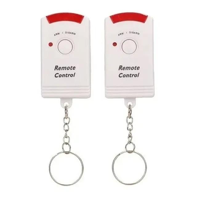 Alarma Infraroja Sensor de Movimiento + Controles-4