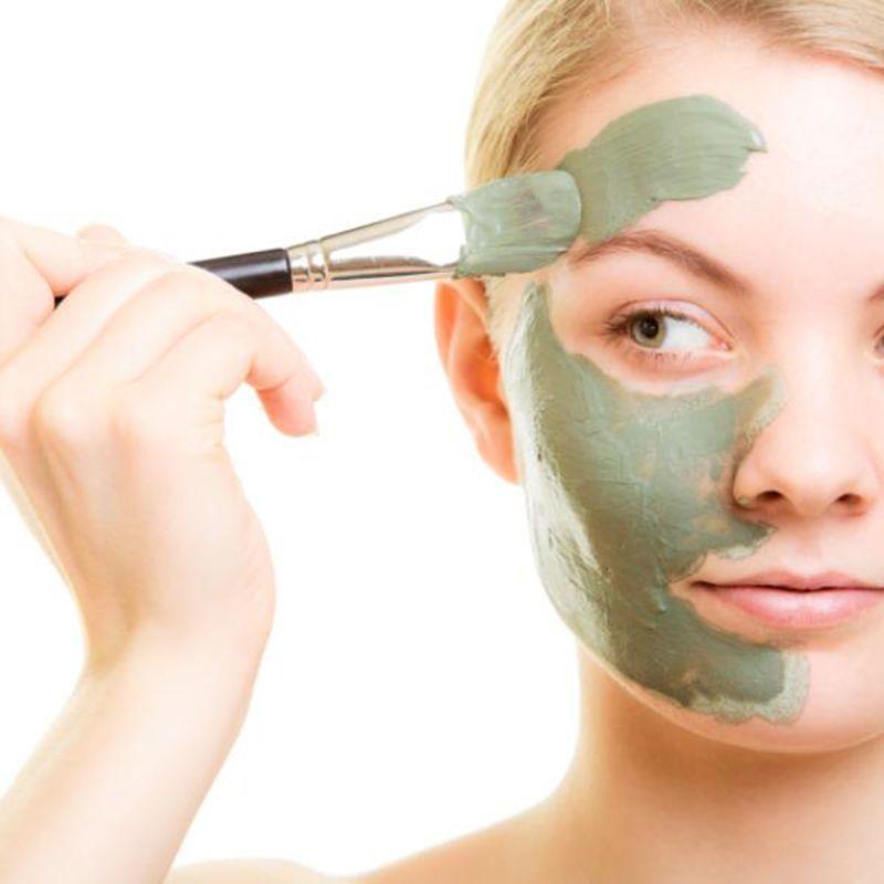 Set Mascarilla Arcilla Verde + Bowl + Cintillo + Saquito-3