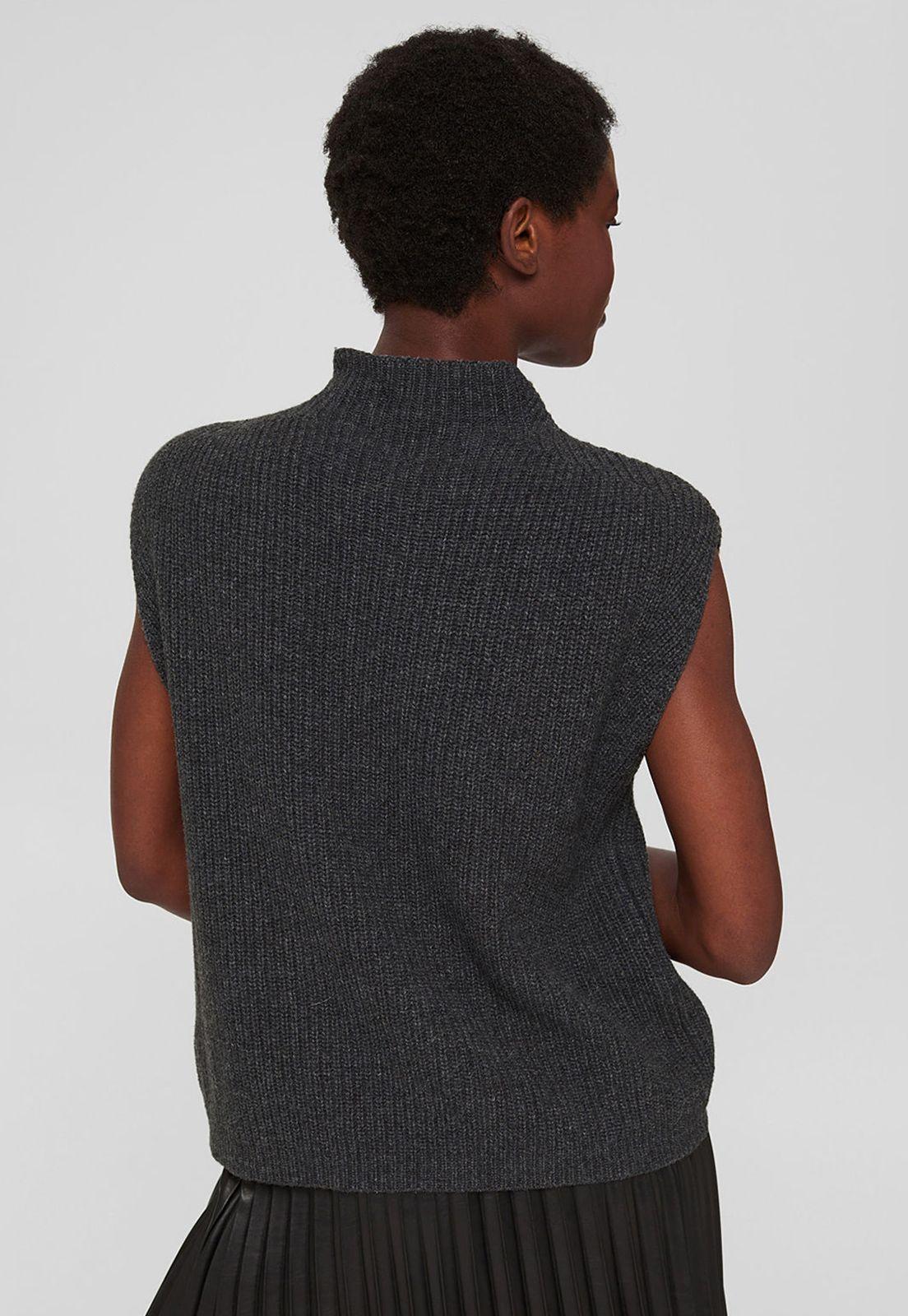 Sweater De Punto Acanalado Esprit-1