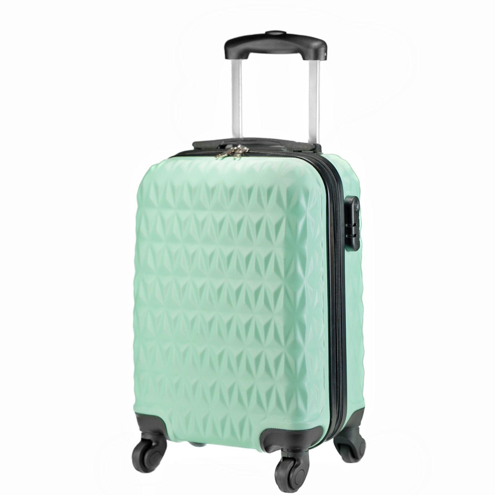 Maletas de Viaje para Cabina color Celeste Diamante-0