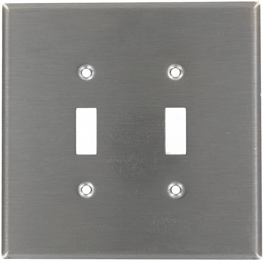 CUBIERTA LEVITON 27C8 DE ACERO PULIDO-0