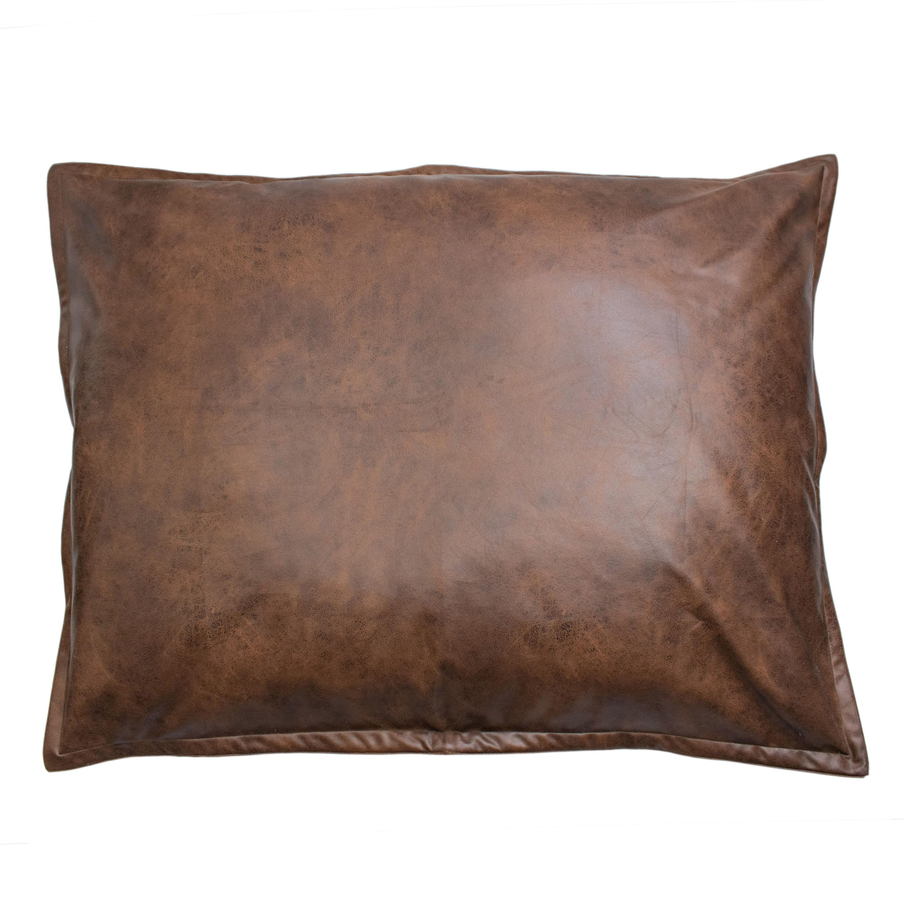 Mega Cojin Suelo Cuero Tofee 140x100 cm-0