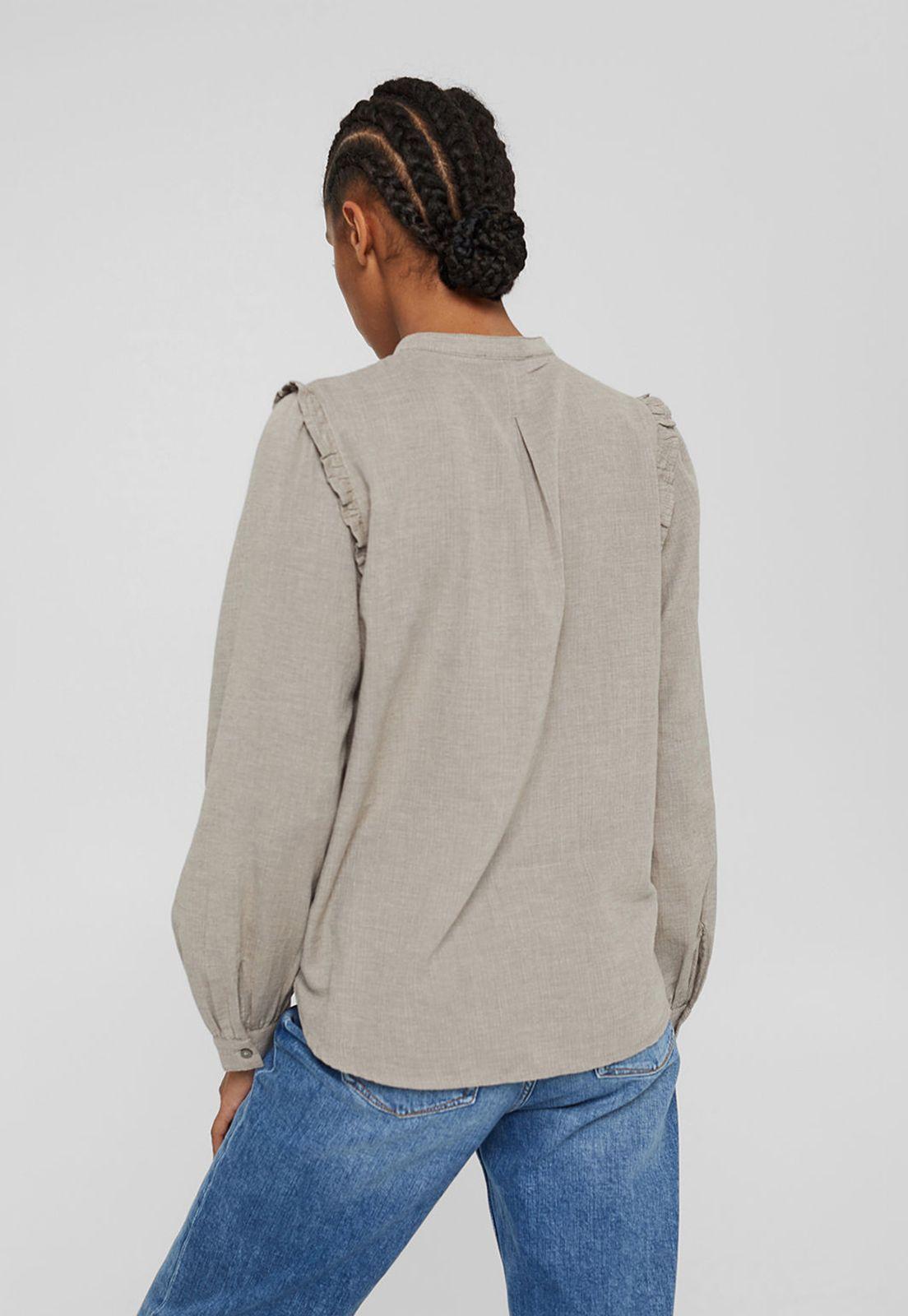 Blusa Camisera Manga Larga Esprit-1