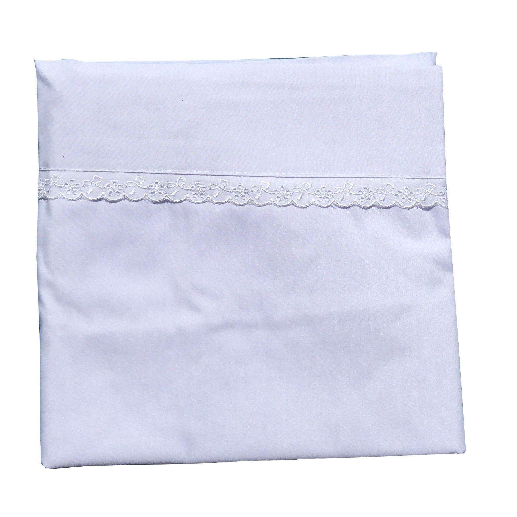 Pack Sabana blanca  para cunas corral-0
