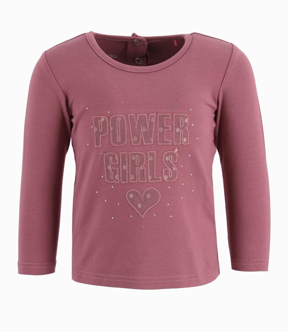 Polera Bebé Niña Con Estampado Limonada Uva-0