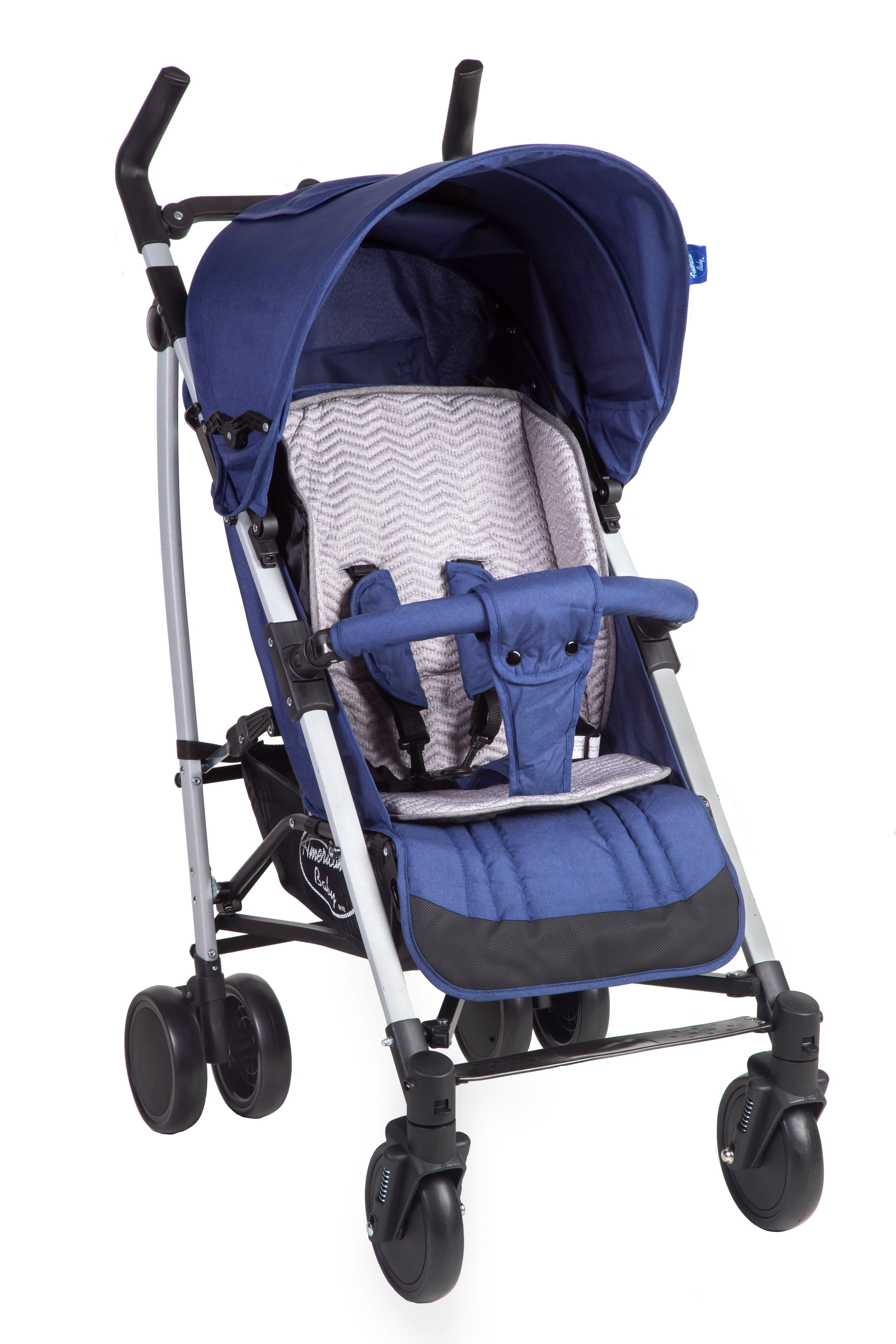 Coche deportivo paragua american baby azul-1