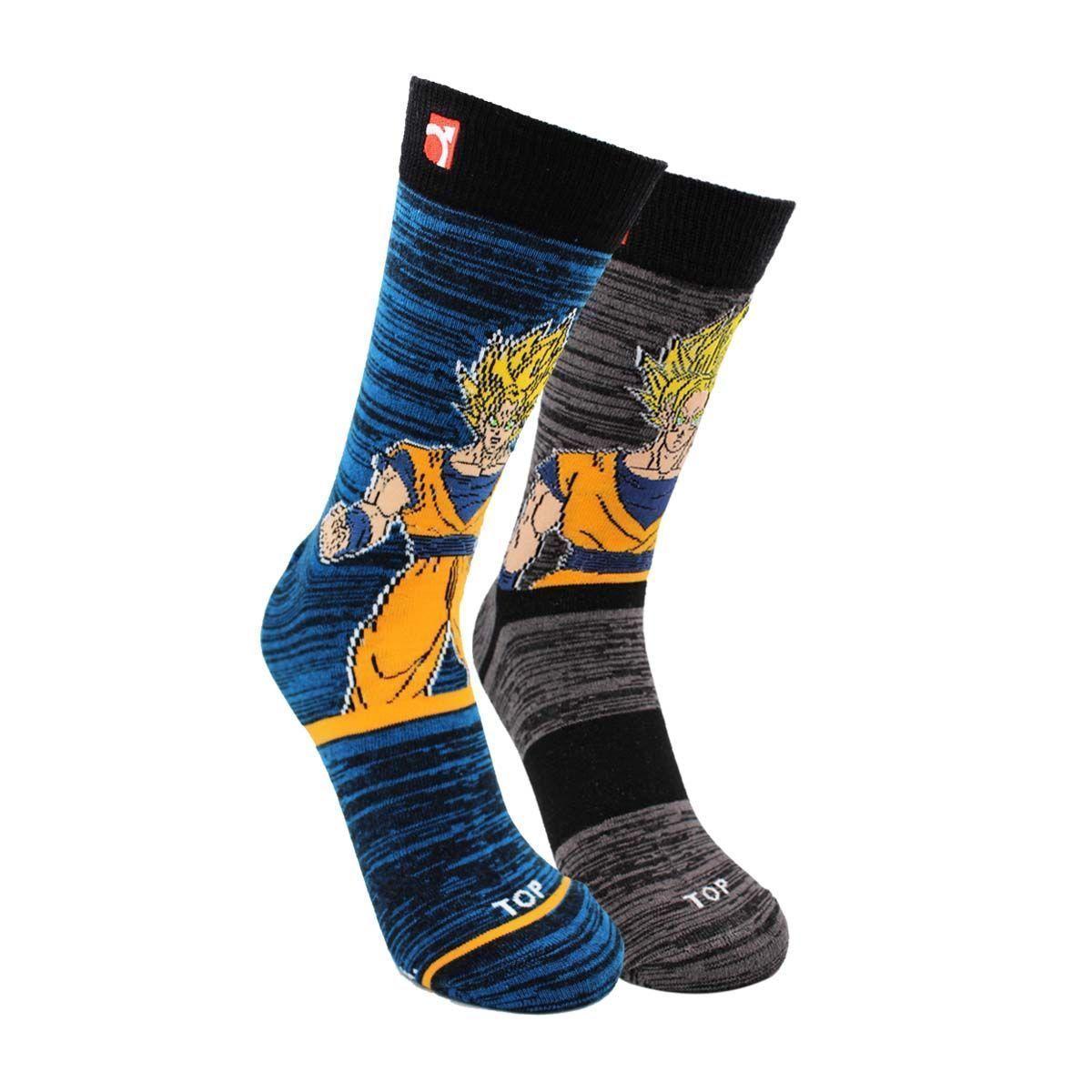 Calcetines Algodón Pack 2 Dragon Ball Z - Goku C1 Top-2