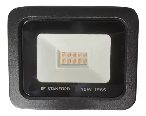 Foco Proyector De Área Led 10w Exterior Sec Luz Cálida-2