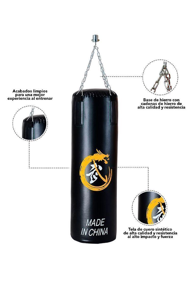 Saco Boxeo Punching Ball 180 cm Negro-3