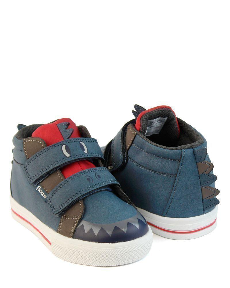 Zapatilla Urbana 2 Velcros A Caminar Niño Ficcus-2