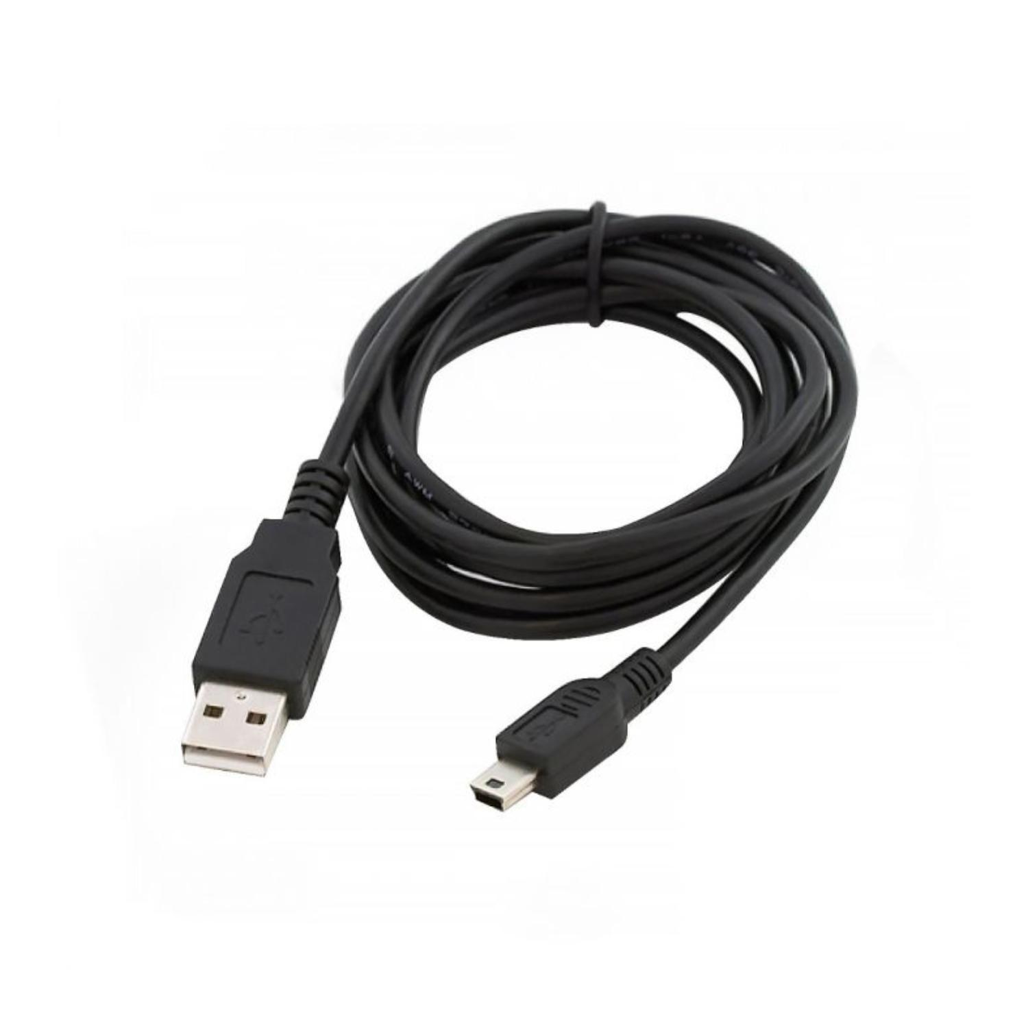 Cable USB A Mini USB 1.8Mts Negro Ultra-0