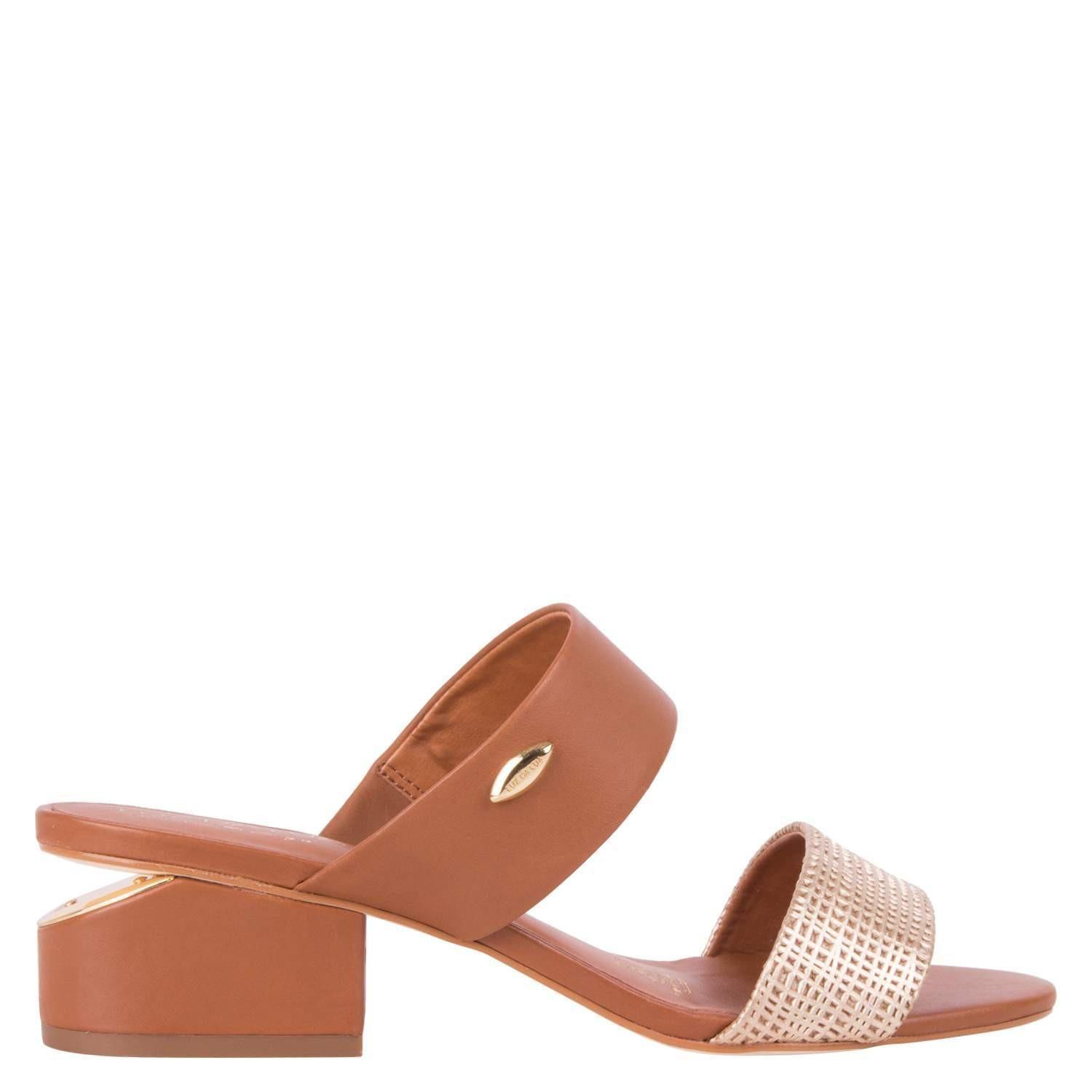 Sandalia Casual Mujer Luz da Lua - S596 Dorado-1