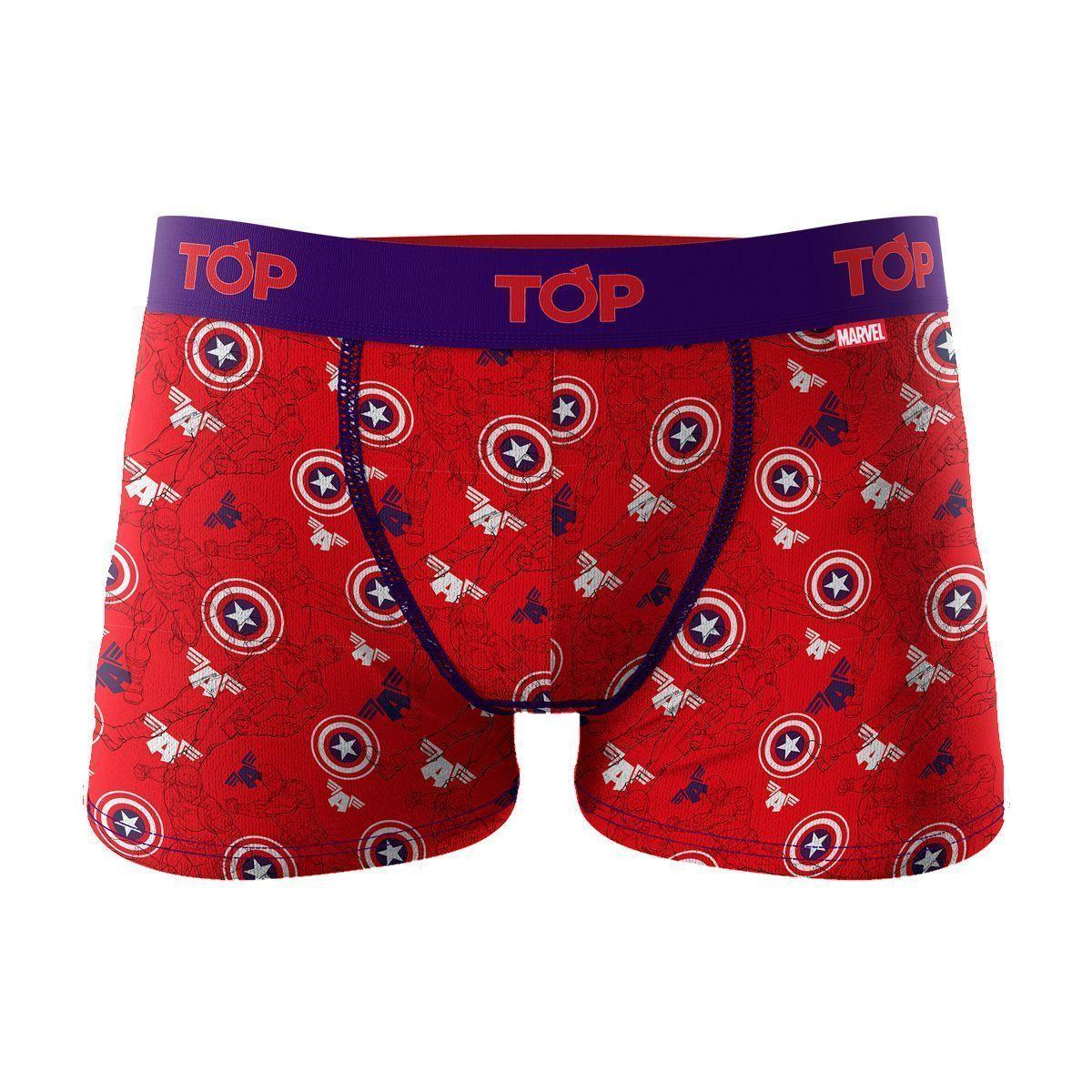 Boxers Niño Algodón Marvel Pack 4 C5-2