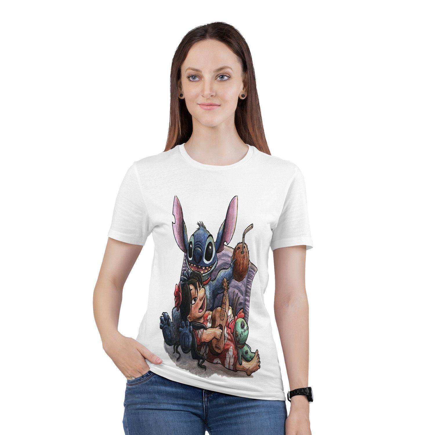 Polera Juvenil Lilo & Stitch D3-0
