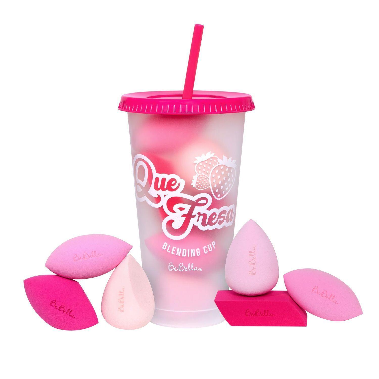 Set Esponjas de Maquillaje "Blending Cup" Que Fresa BeBella Cosmetics-0