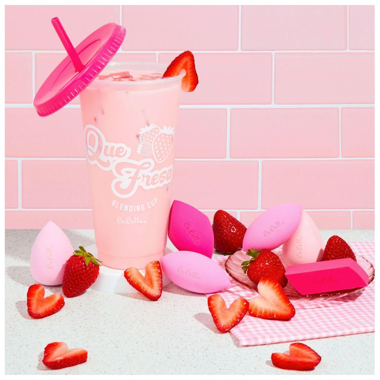 Set Esponjas de Maquillaje "Blending Cup" Que Fresa BeBella Cosmetics-3