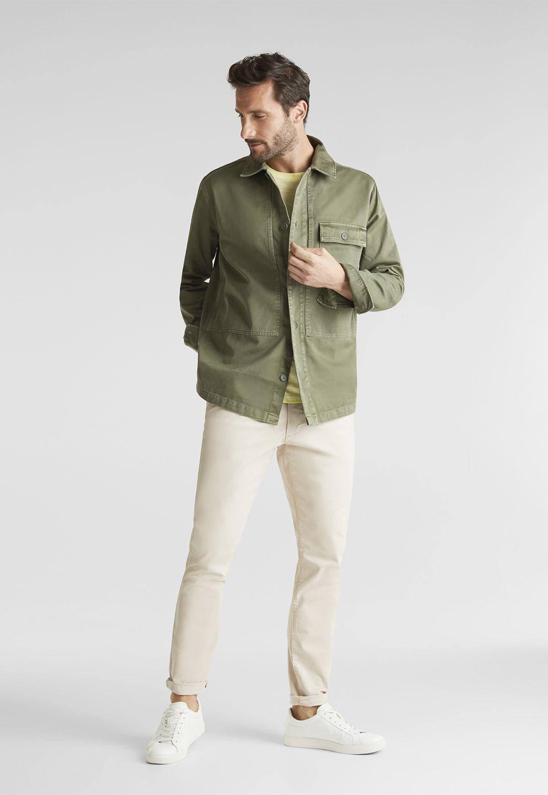 Sobrecamisa En 100% Algodón Ecológico Esprit-0