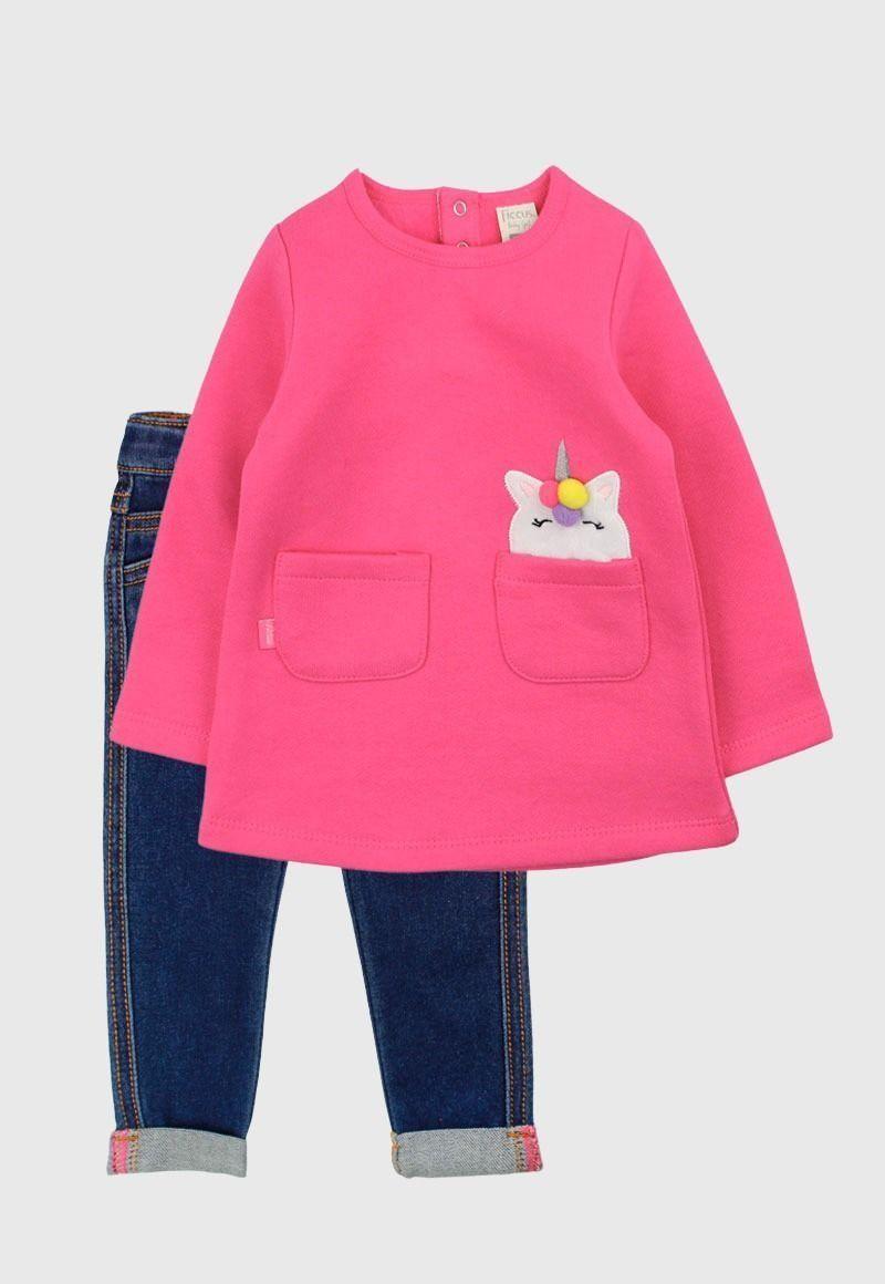 Conjunto Baby Niña Tech-0