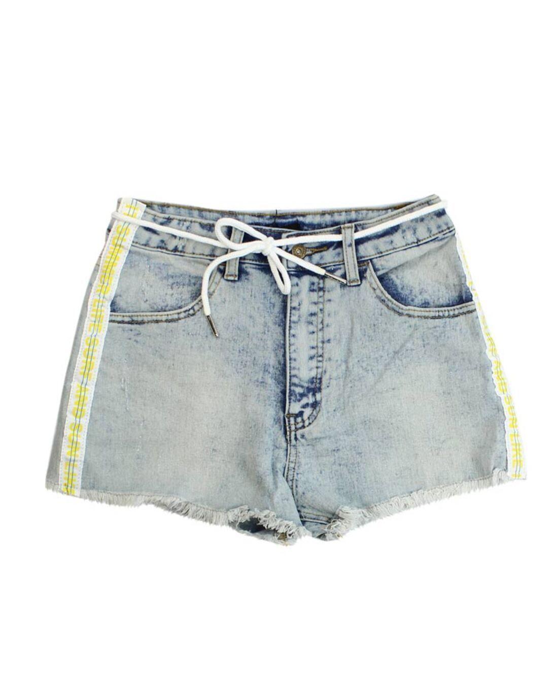 Short Teens Niña Denim Wild Neon Party Ficcus-0