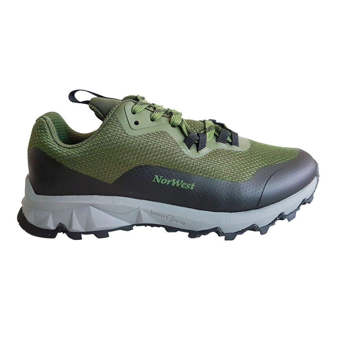 ZAPATILLA NORWEST HOMBRE SPEED RUN VERDE NEGRO-1