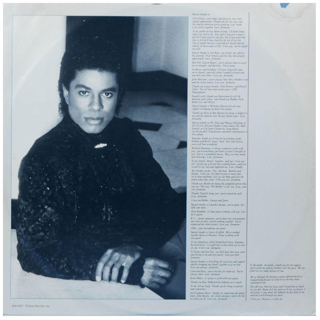 JERMAINE JACKSON - JERMAINE JACKSON VINILO USADO-2