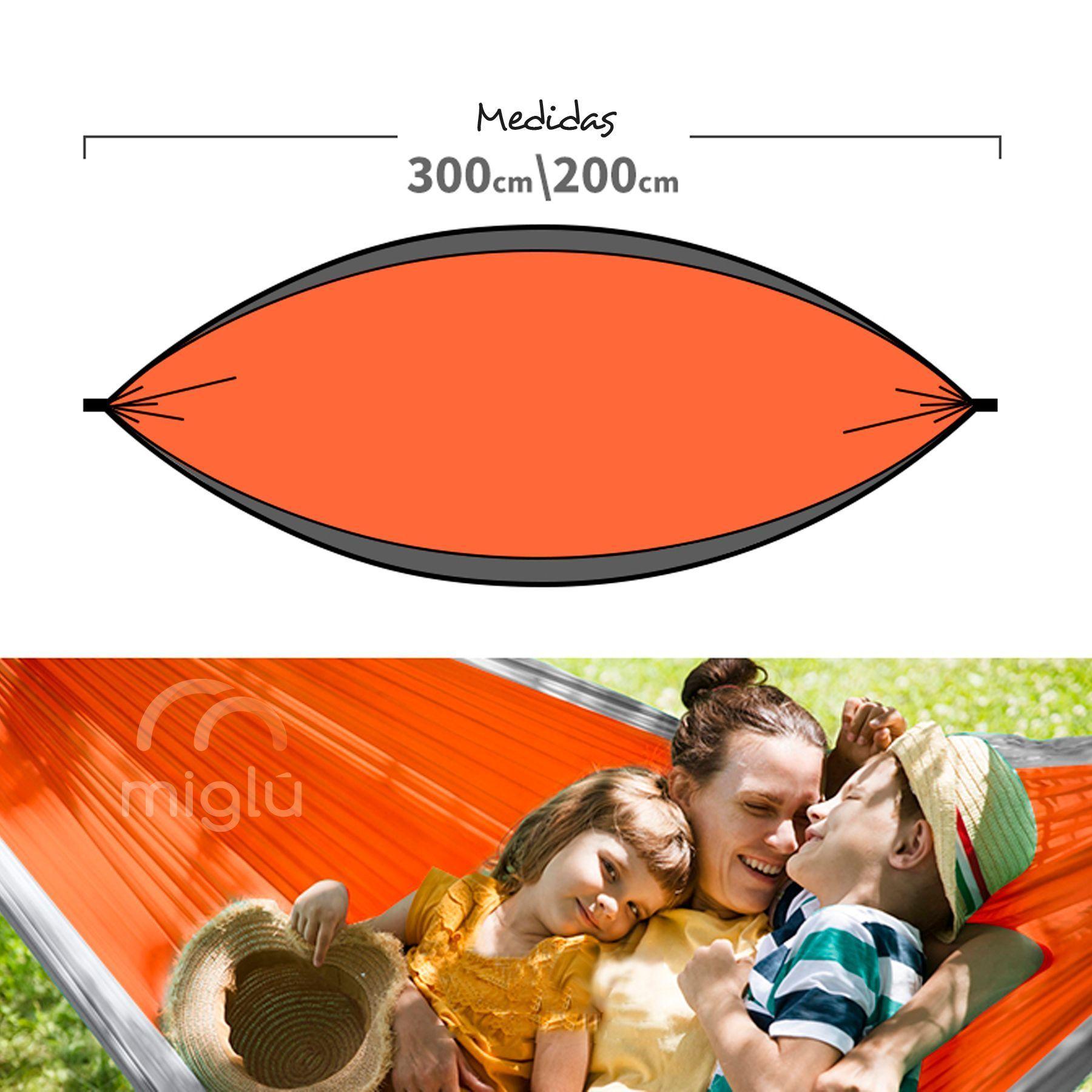 Hamaca Miglu Naranja-2