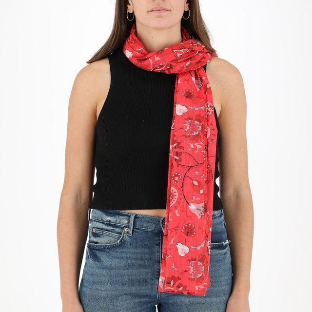 Pañuelo Estampado Rojo Retro iD-1