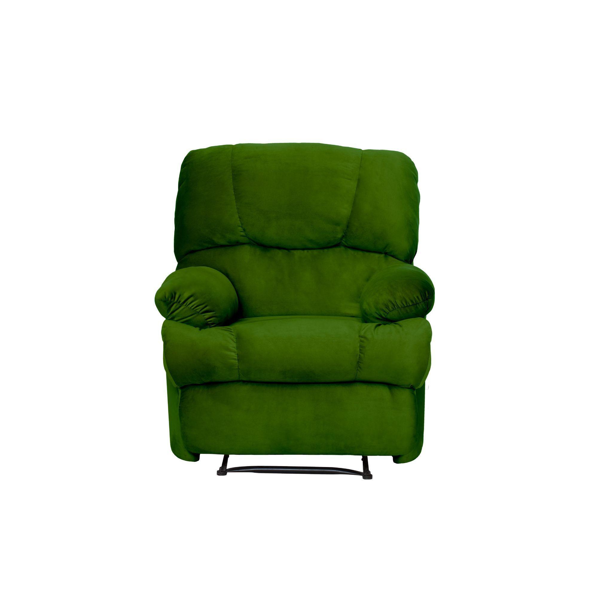 BERGERE PERUGIA RECLINABLE TELA VELVET VERDE-2