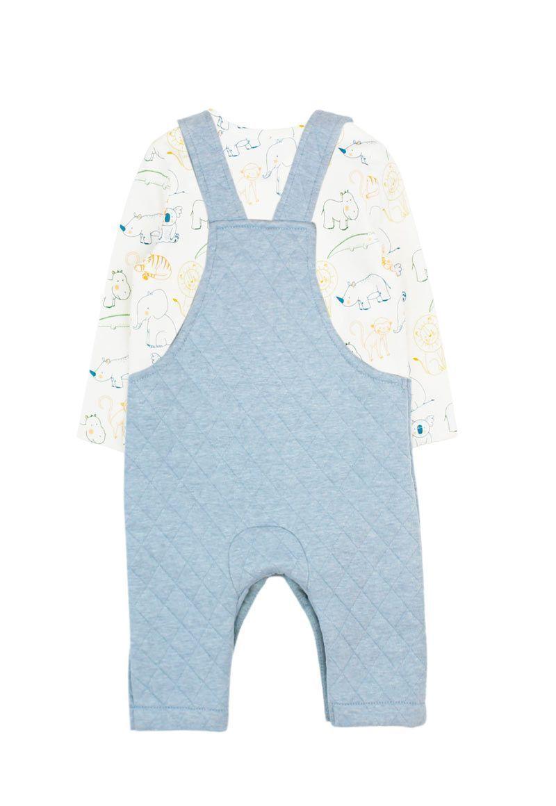 Conjunto newborn niño jardinera zoo 102-1