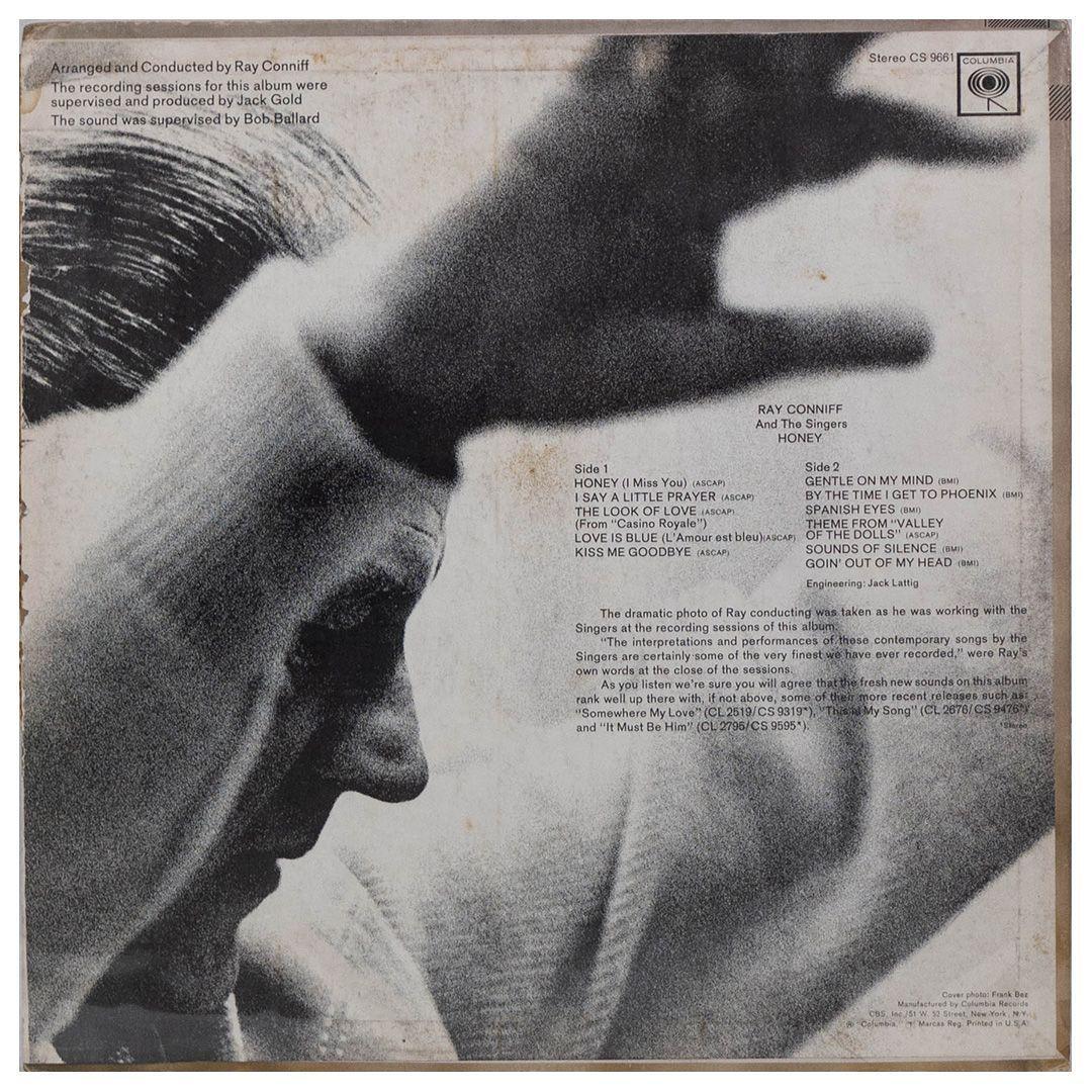 RAY CONNIFF - HONEY VINILO USADO-1