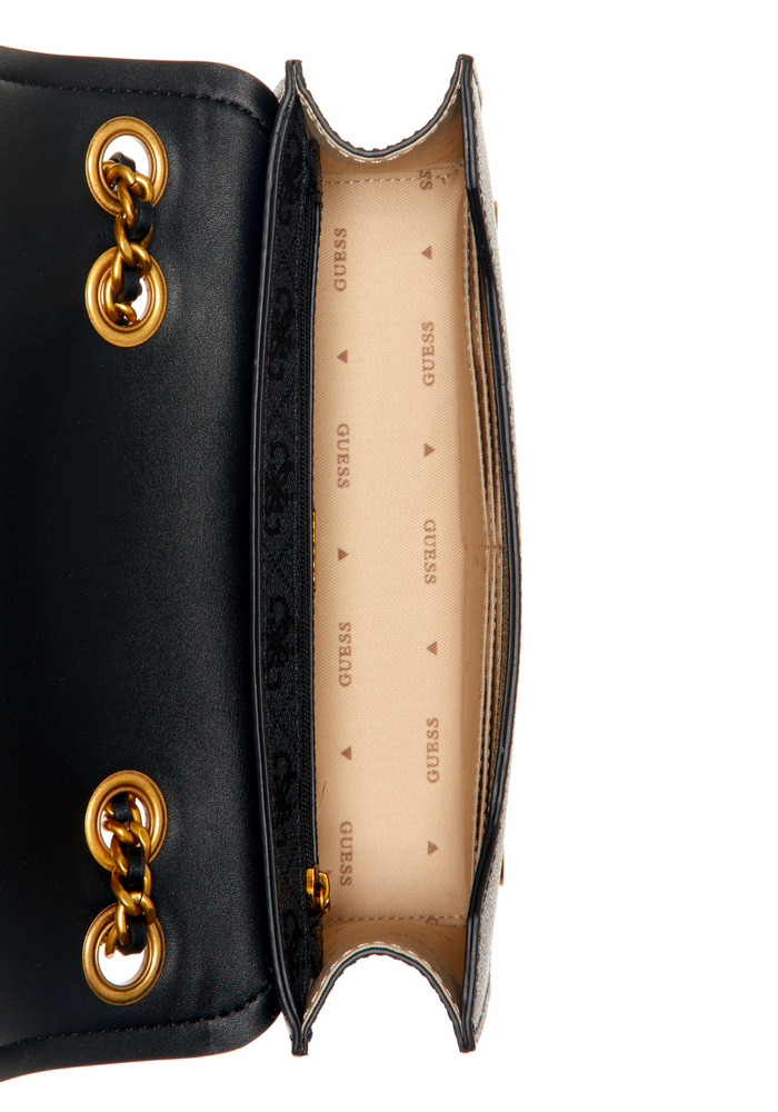 Cartera Izzy Convertible Xbody Clo Carbon Guess-3