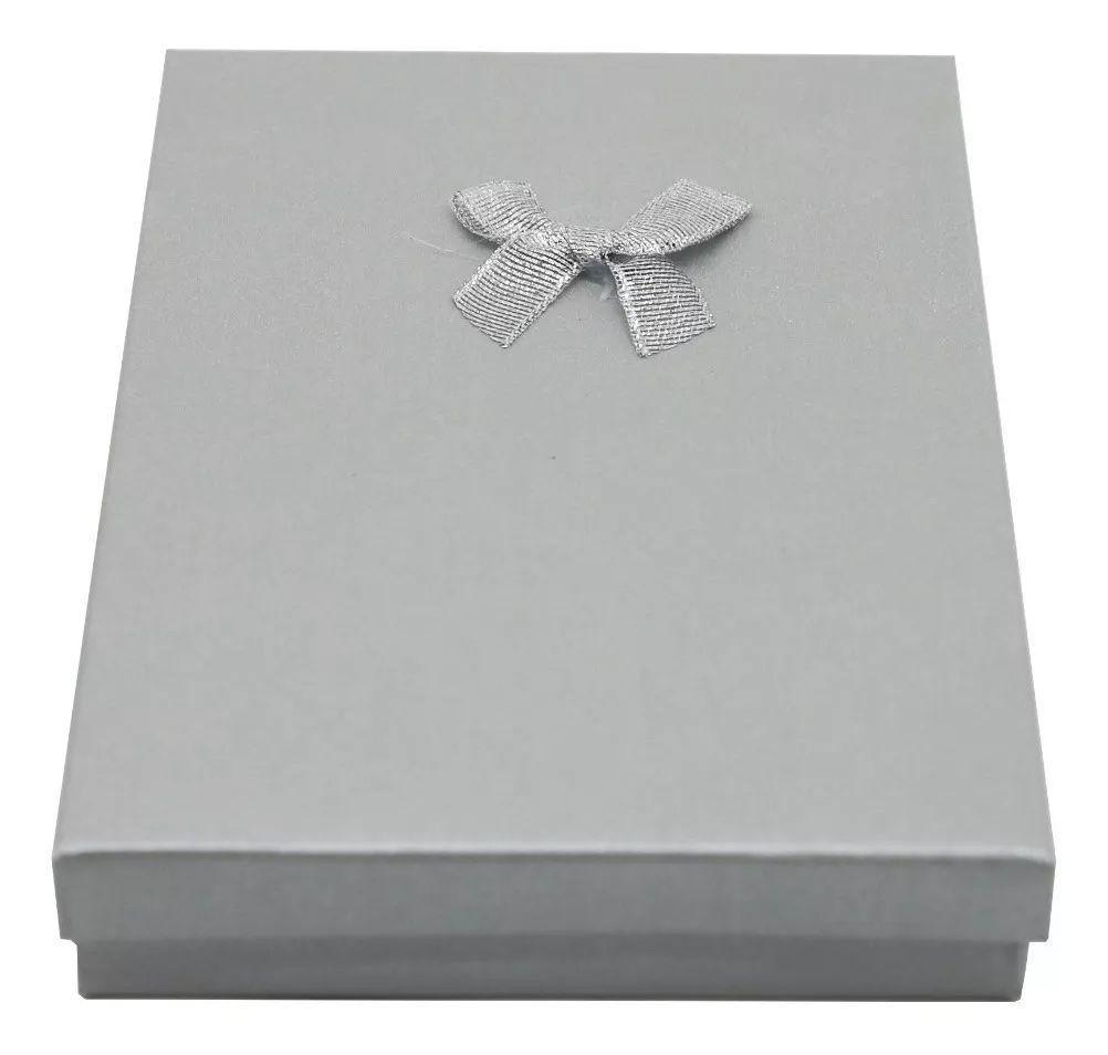 Set 6 Cajas De Regalo 13x18 Cms Joyas O Collares Color Gris-2