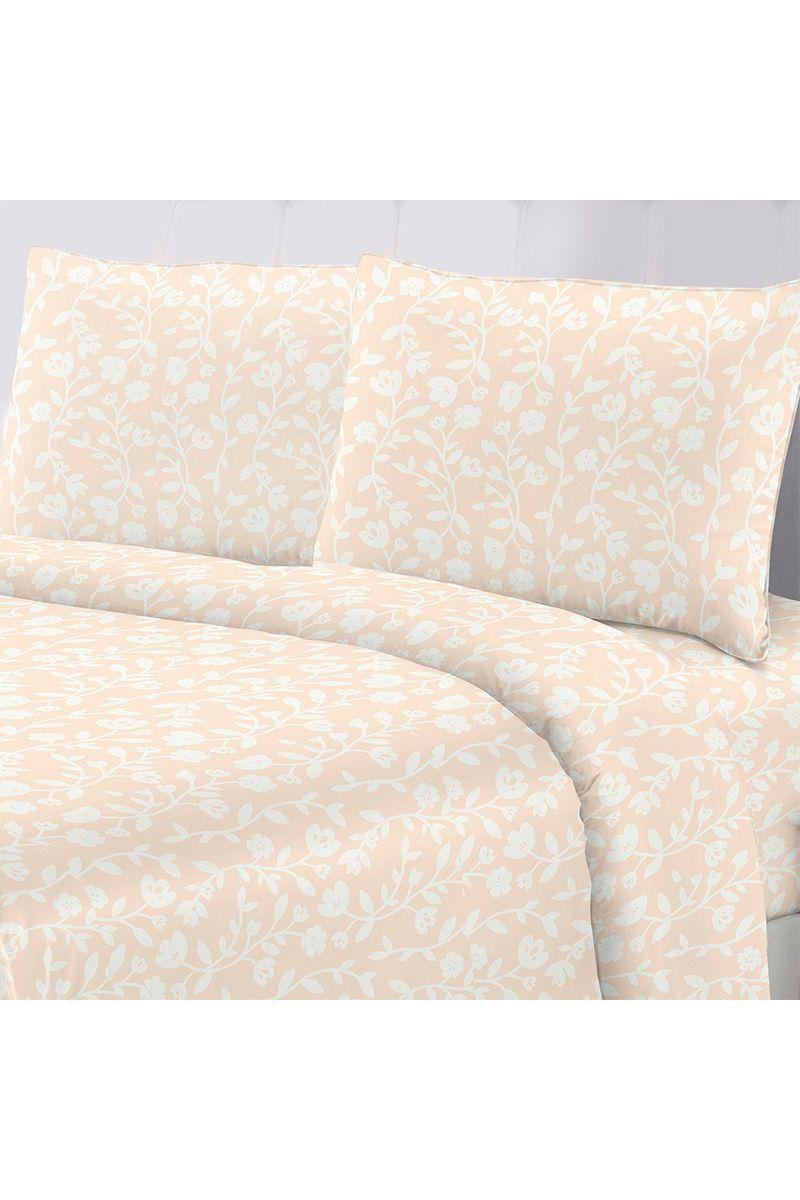 Juego de Sábanas Microfibra 1 Plaza Flores-0